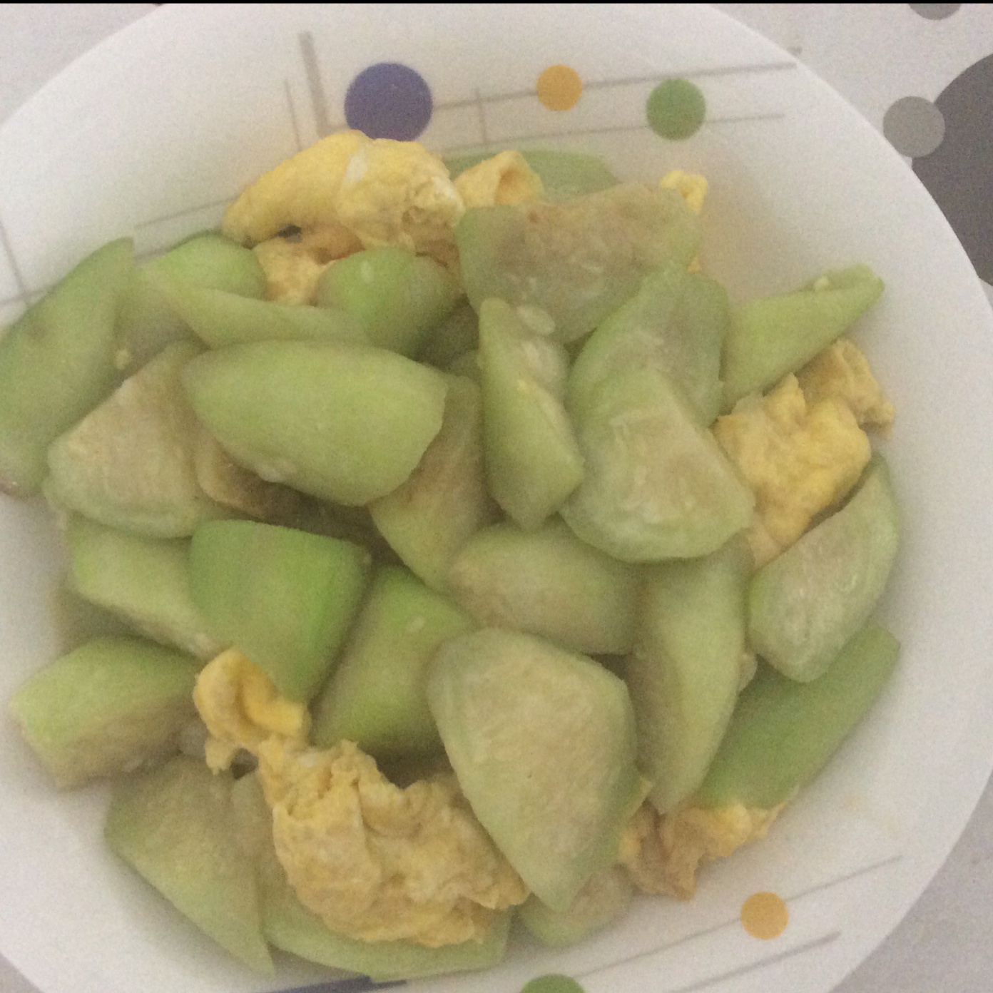 丝瓜炒鸡蛋