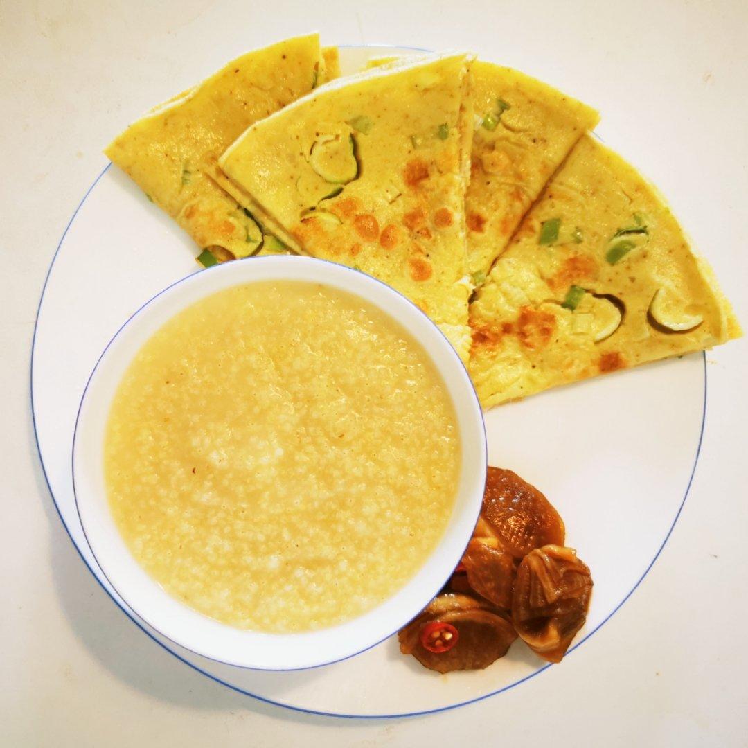 葱花鸡蛋饼
