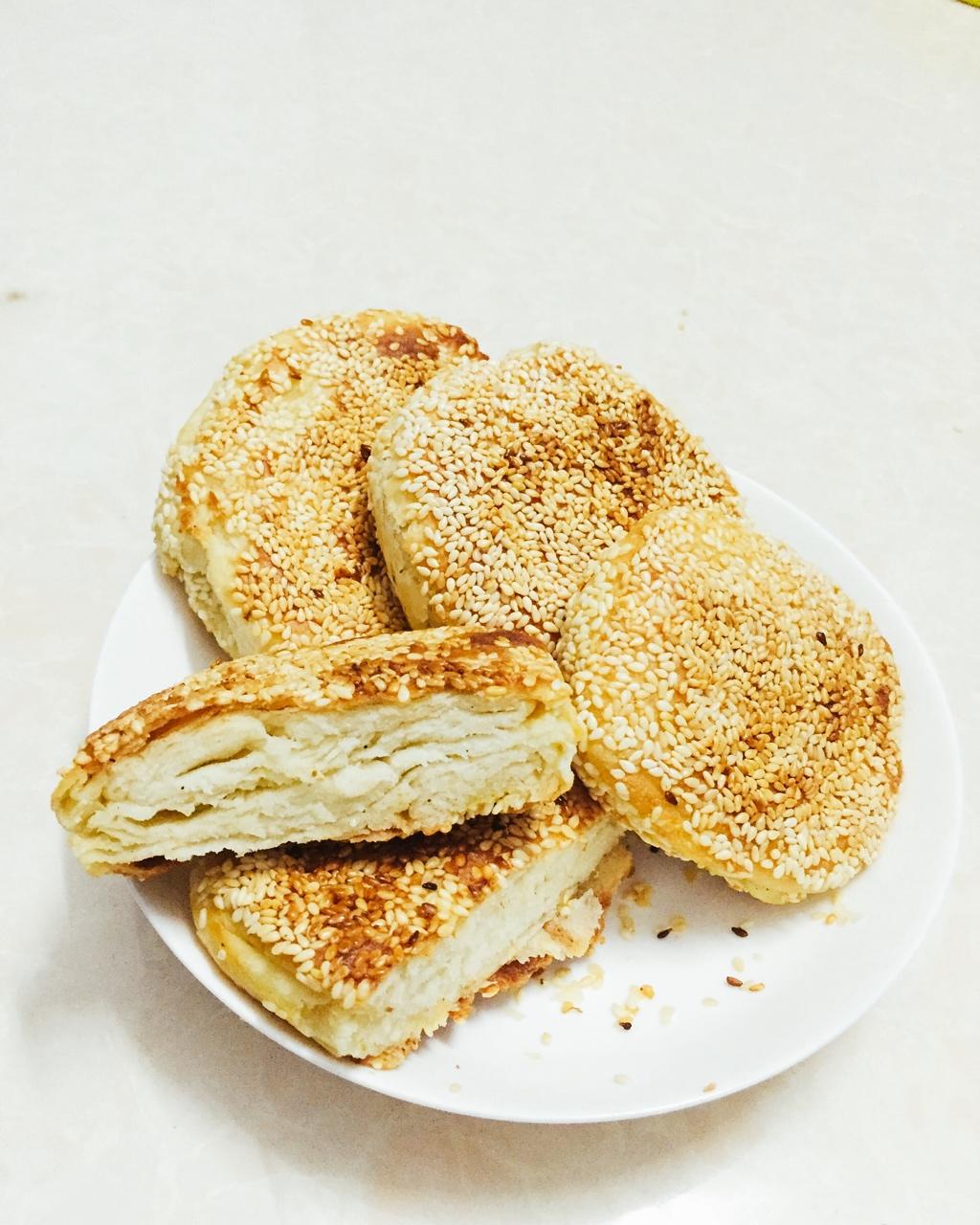 料足才是王道——椒盐芝麻酱烧饼