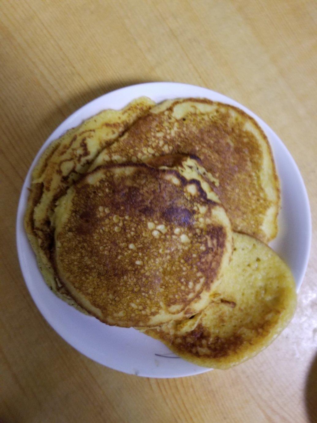 奶香玉米饼