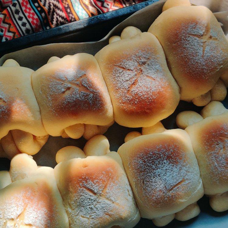 牛奶面包卷 北鼎烤箱食谱