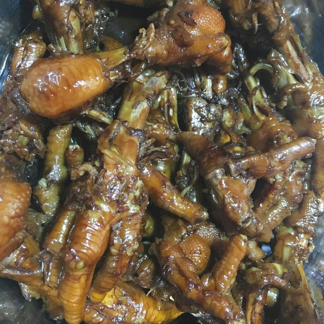 秘制红烧鸡爪