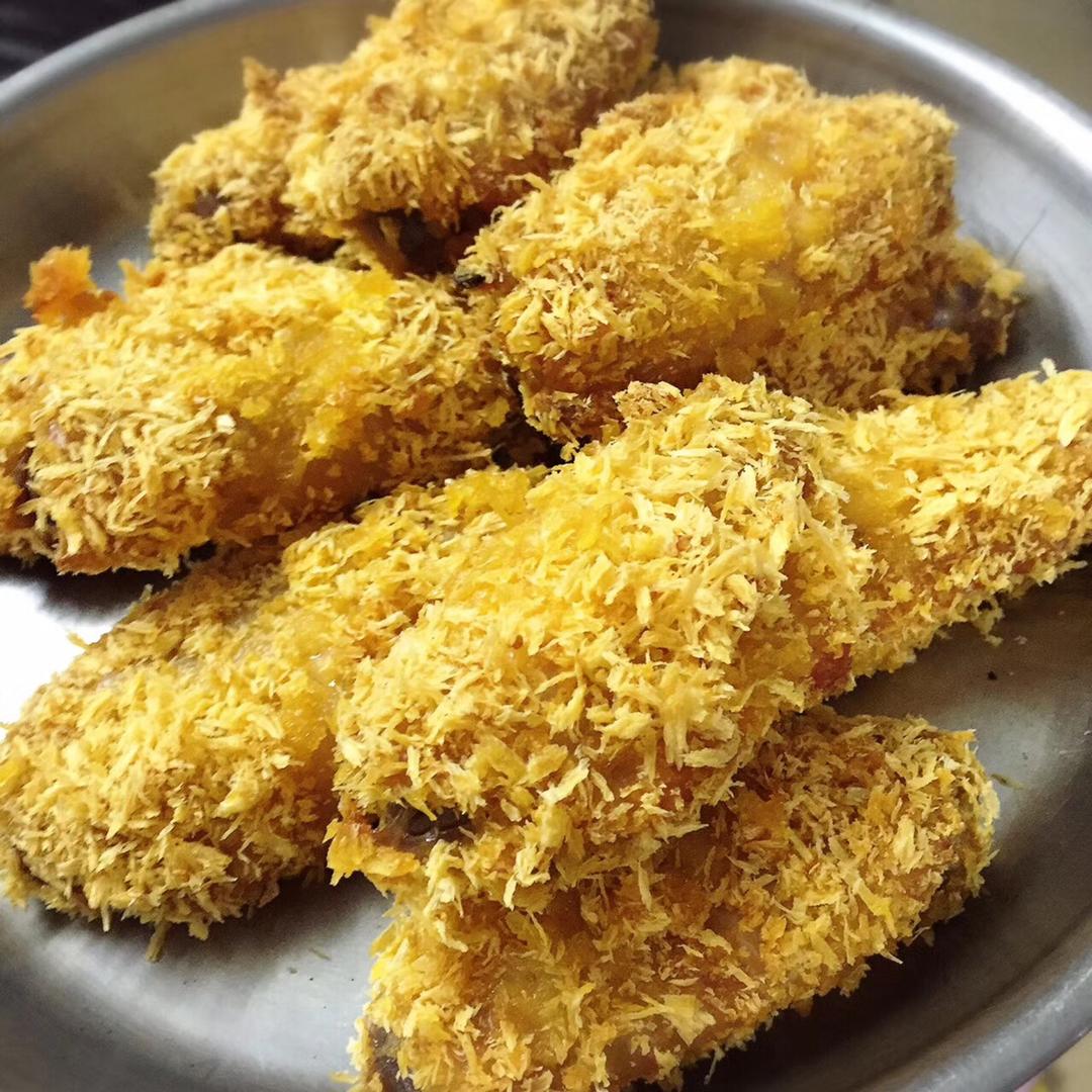 烤鸡翅（面包糠版）