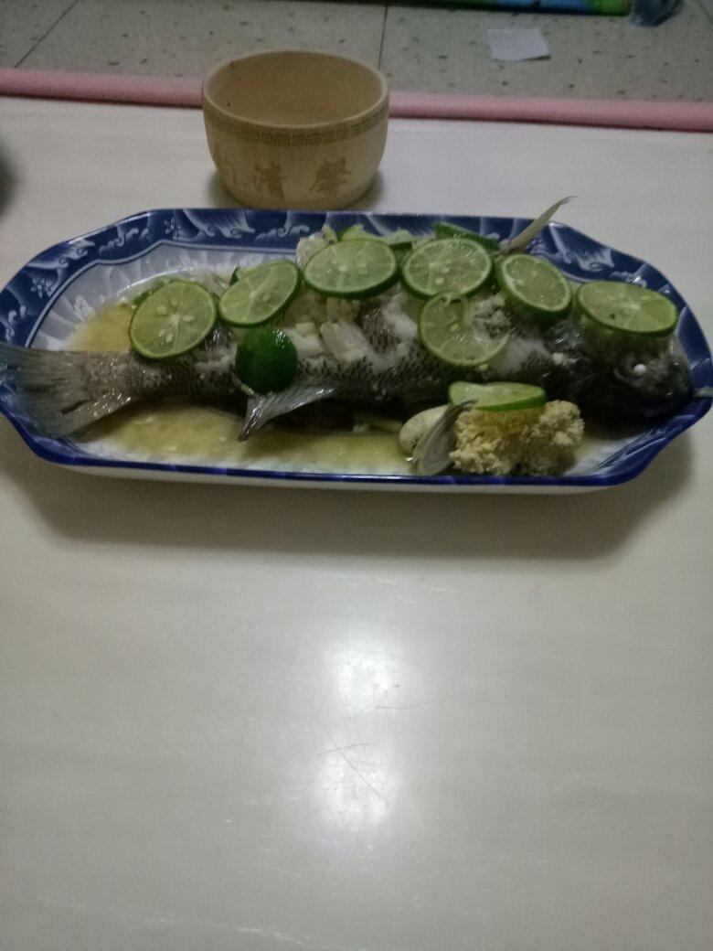 泰式青柠檬蒸鱼