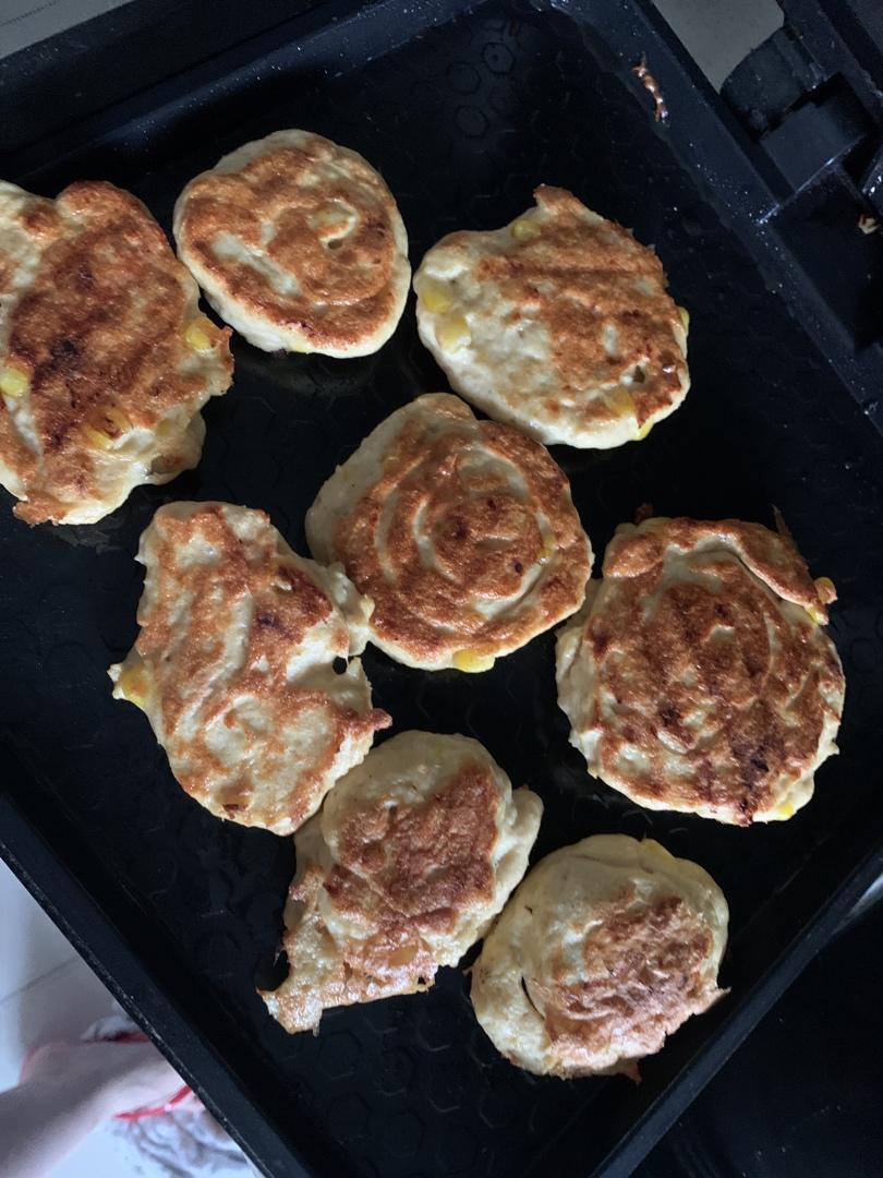 鸡胸肉虾仁鲜蔬饼
