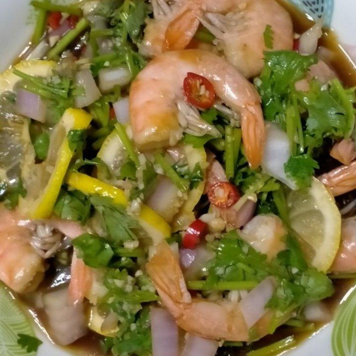 夏季酸爽柠檬虾