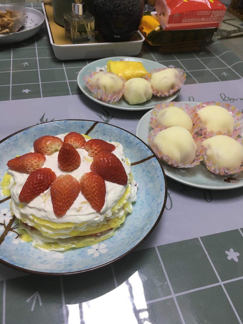 千层皮（毛巾卷、班戟皮）的制作