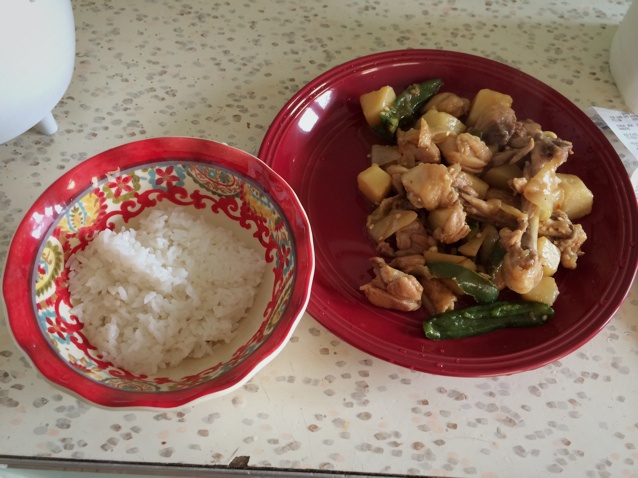 土豆鸡腿