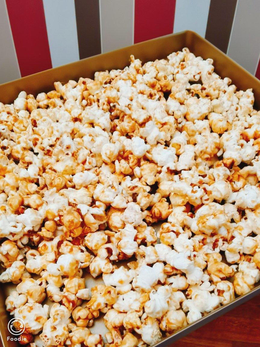 一招搞定小朋友的黄油焦糖爆米花，简单又好吃