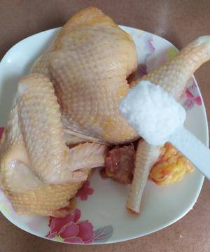 电饭锅焖鸡的做法 步骤1