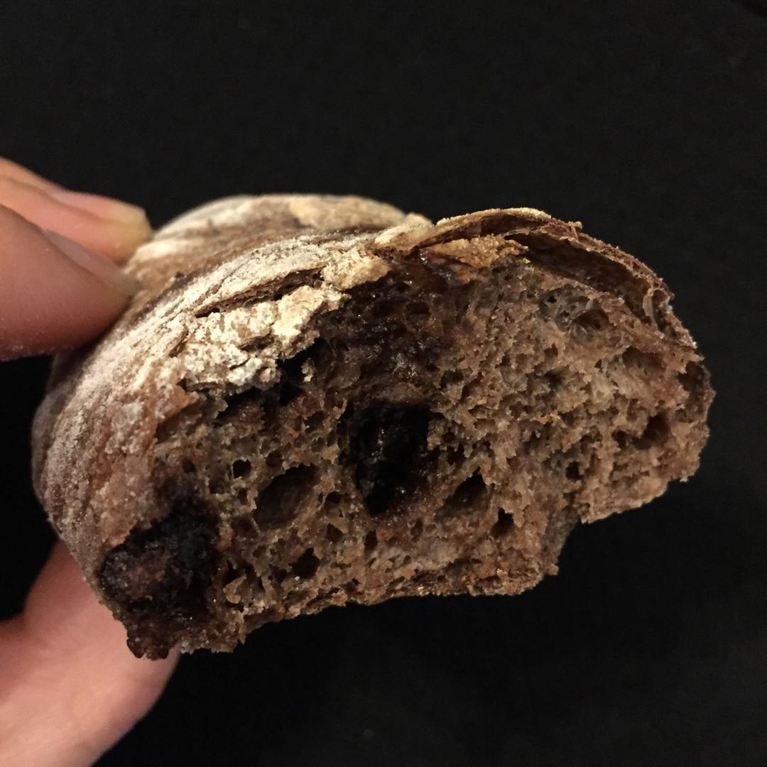 米歇尔可可面包（林大厨的手拌巧克力面包）