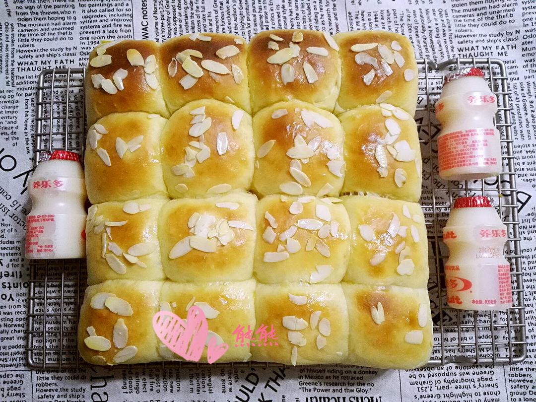 养乐多奶油小面包