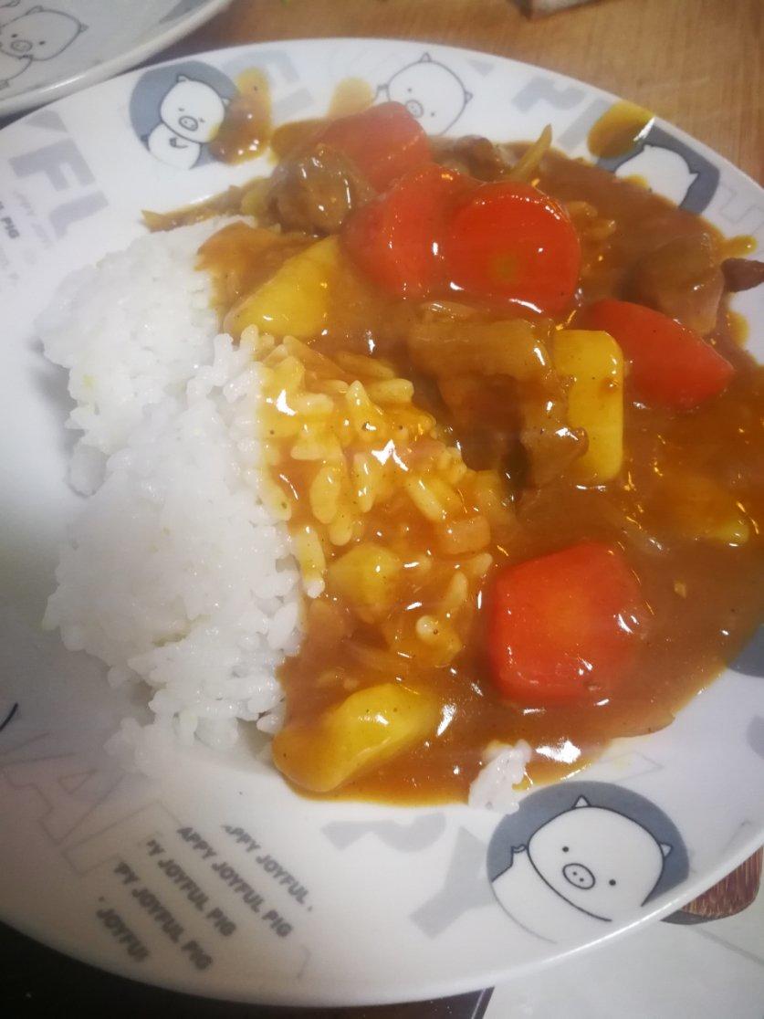 鸡肉咖喱饭