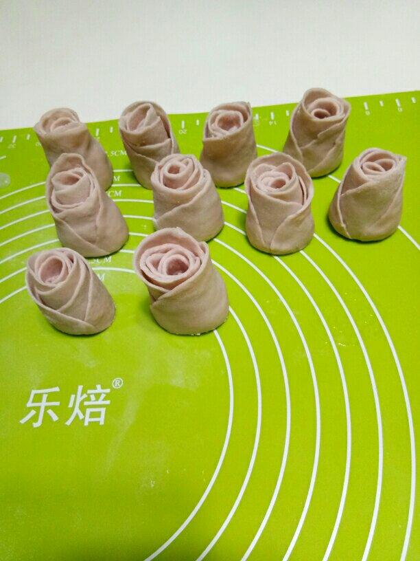 玫瑰花馒头