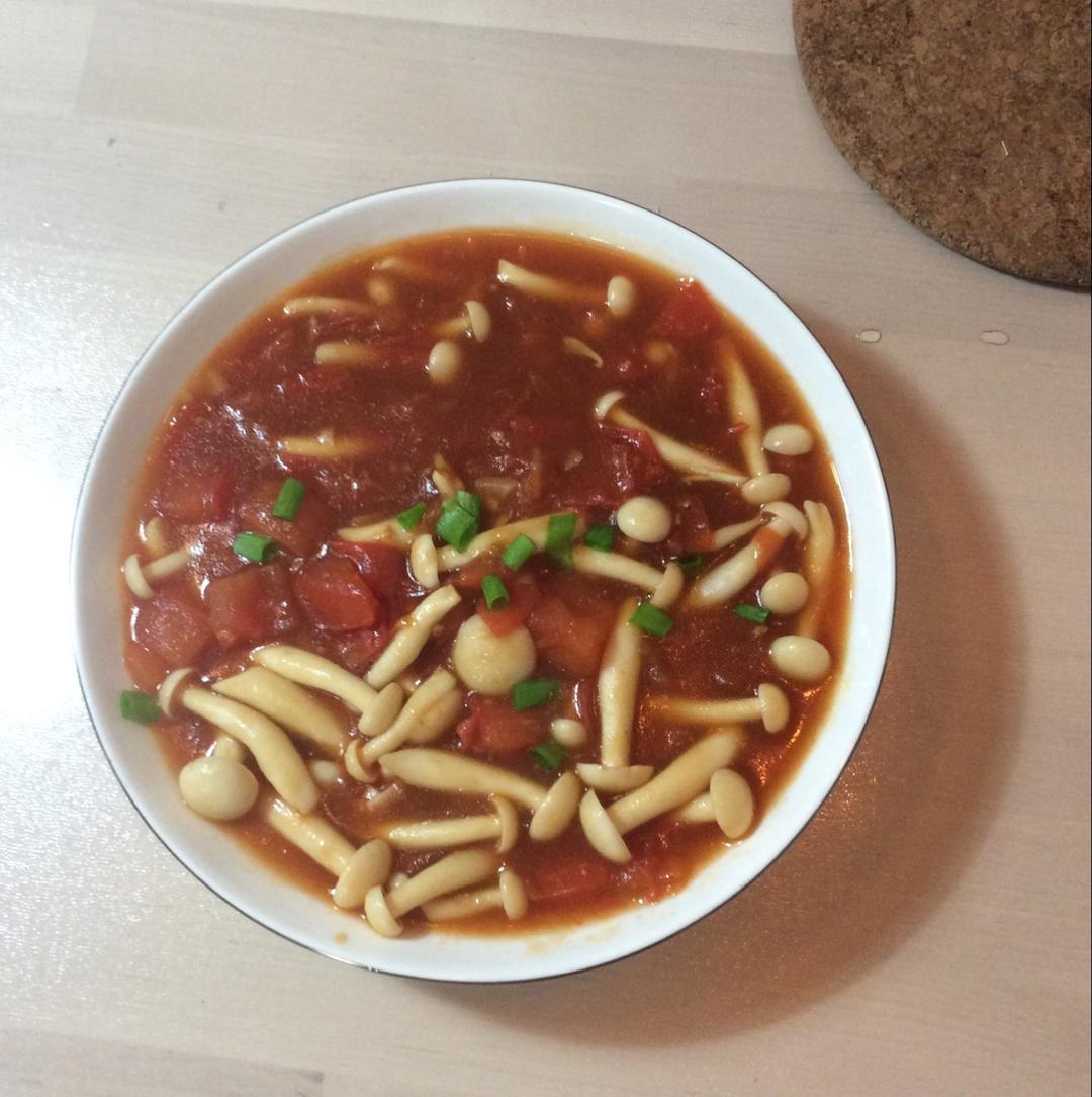 茄汁白玉菇（转自陛下开饭了）