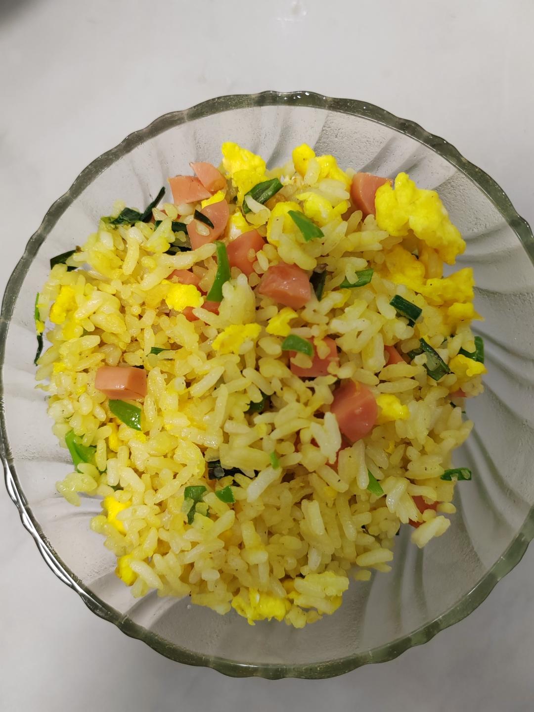 炒米饭蛋炒饭二十分钟快手家常