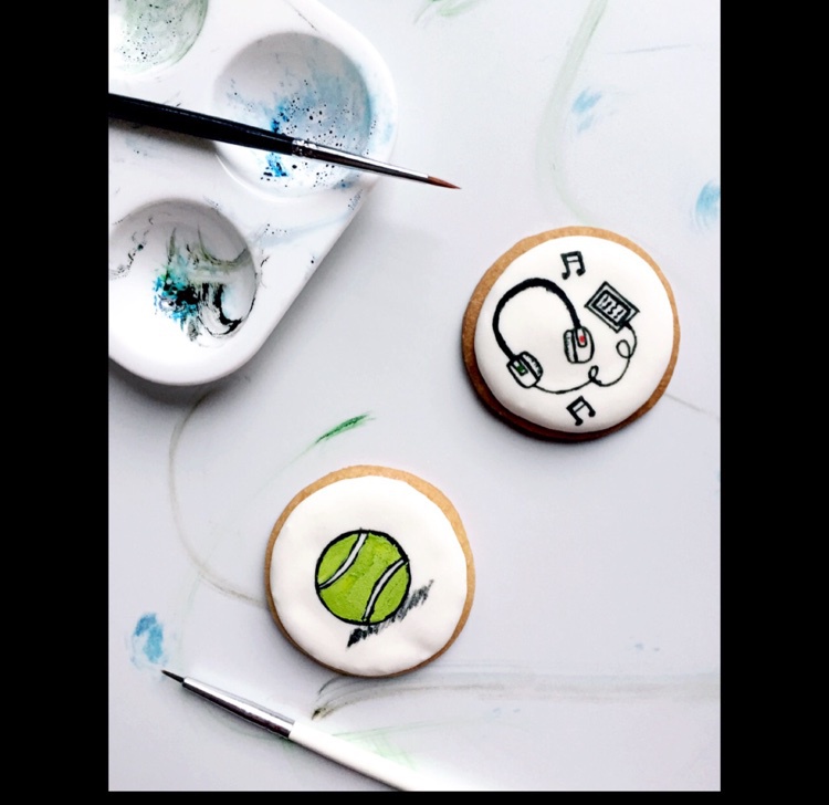 摩羯君de彩绘糖霜饼干