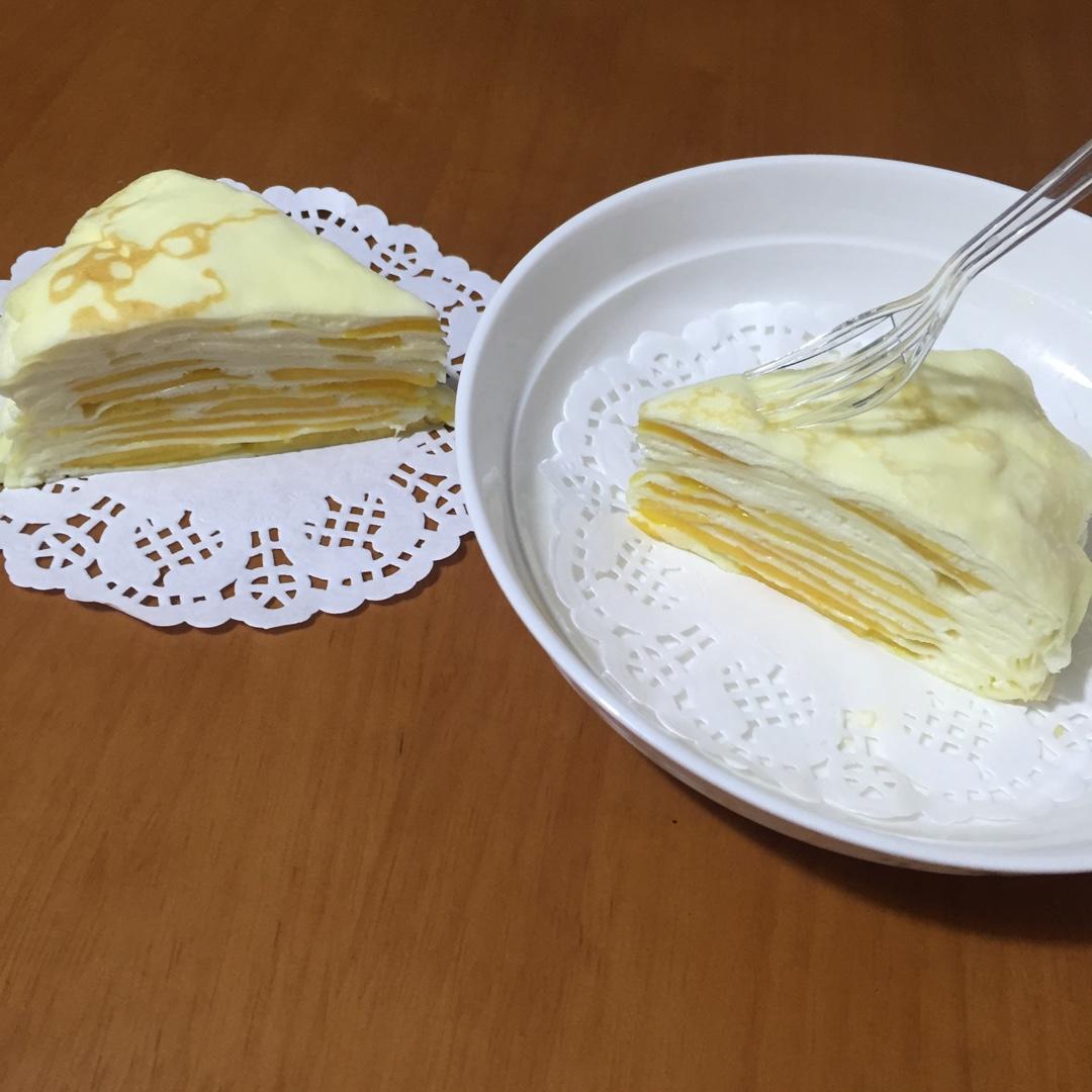 芒果千层蛋糕，100%成功告别煎皮无能
