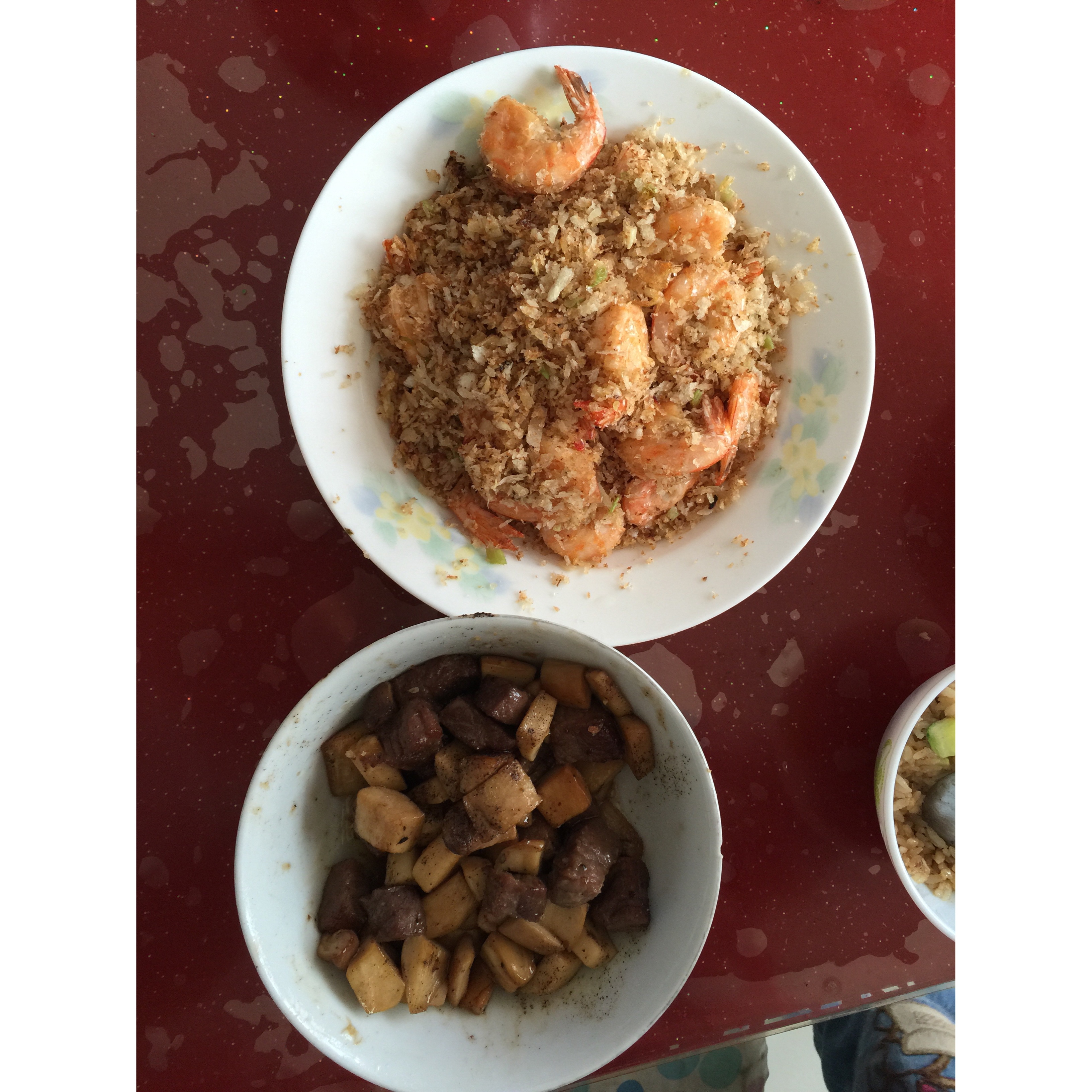 黑胡椒杏鲍菇牛肉粒