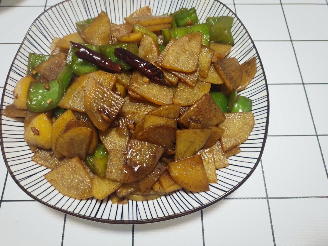 懒人版青椒土豆片