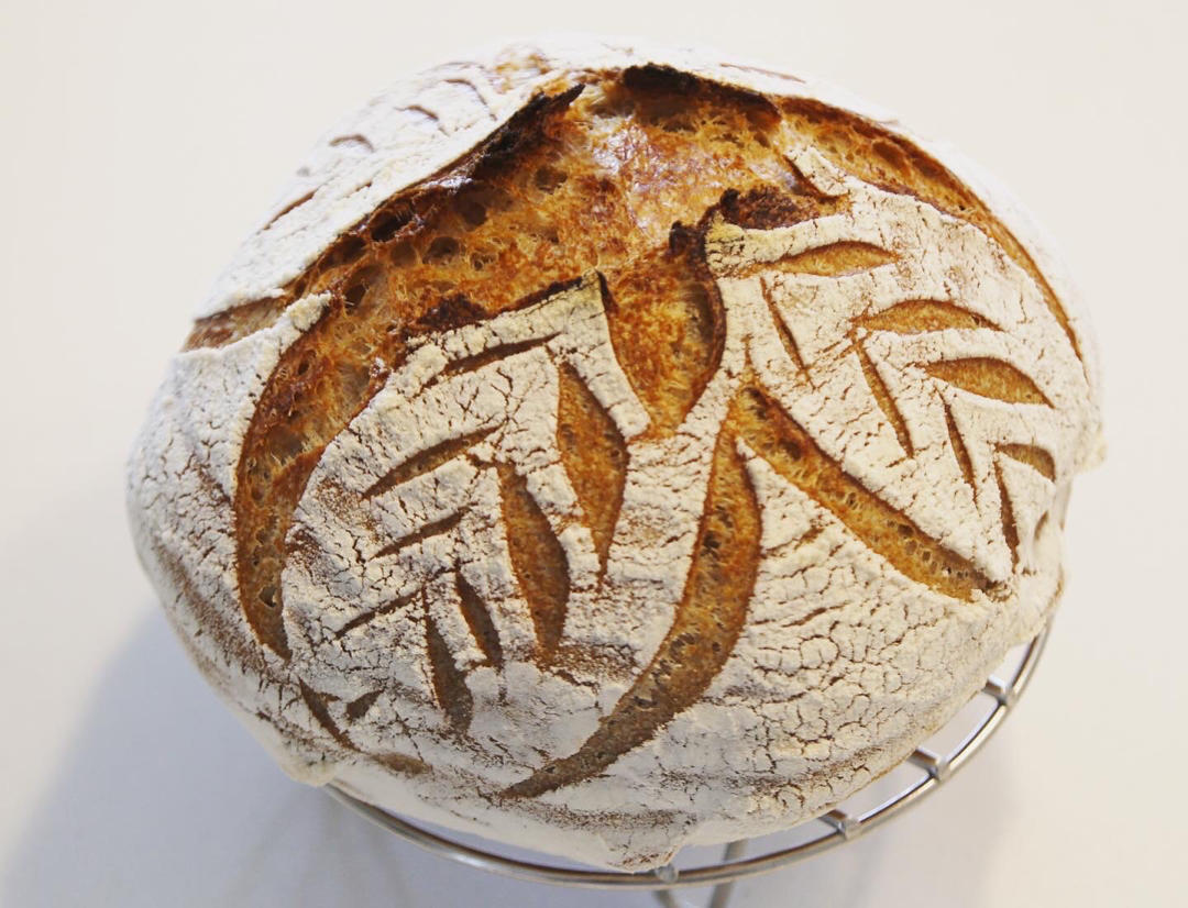 天然酵种鲁邦种硬欧包Sourdough Bread
