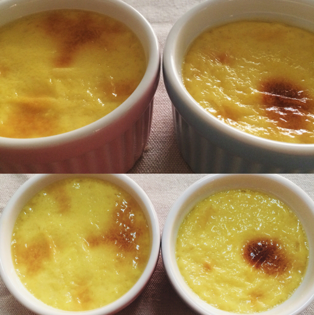 Crèmebrulée。法式烤布雷。焦糖布丁。