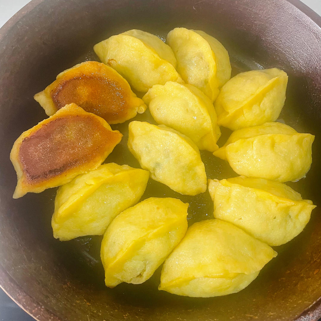 春日限定～荠菜饺子