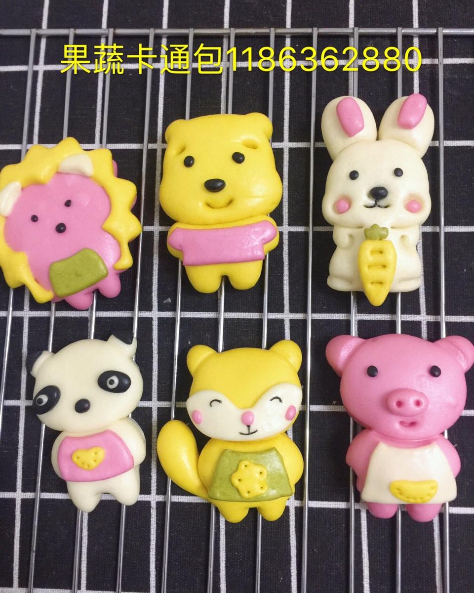 果蔬动物卡通馒头