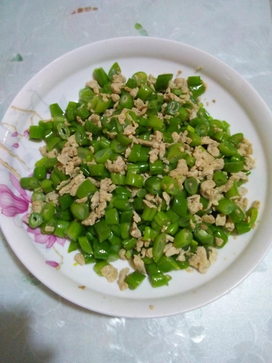 戛纳521做的老青岛虾酱芸豆