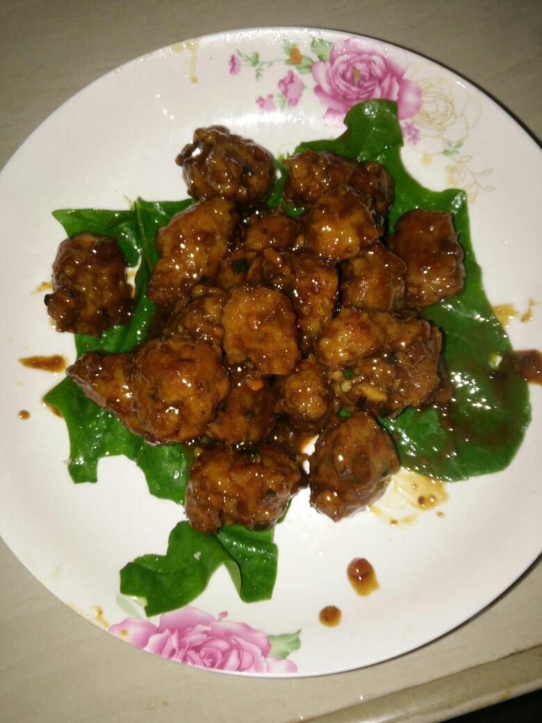 红烧肉丸