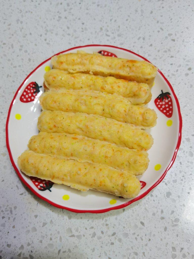 宝宝辅食—胡萝卜虾肠