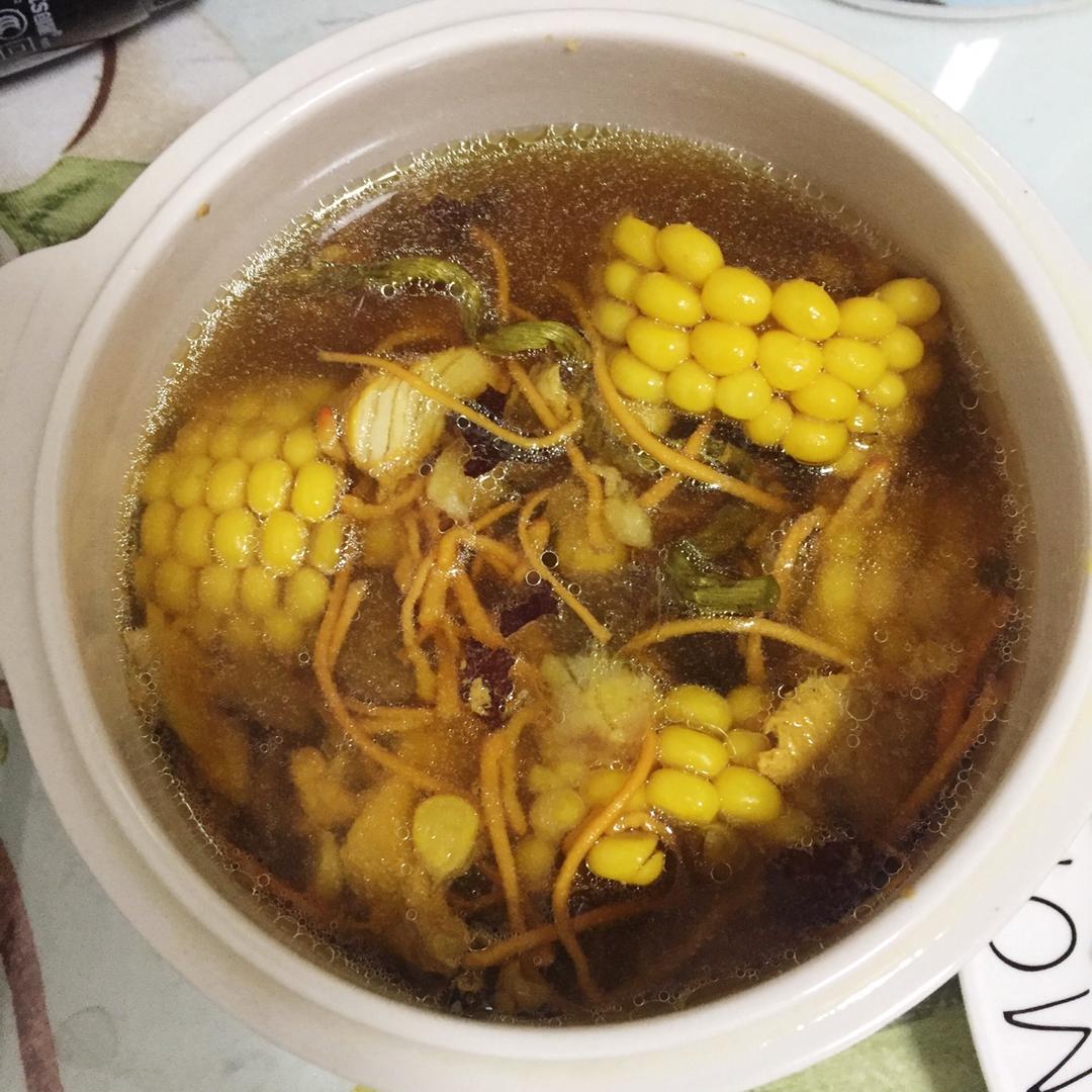 虫草花石斛汤