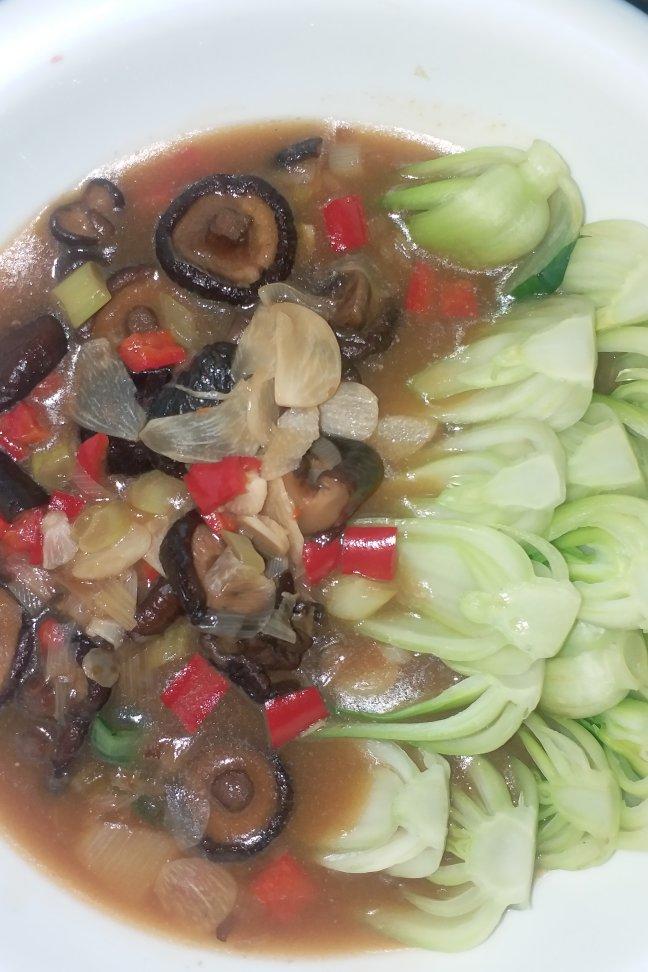 蚝油香菇小油菜