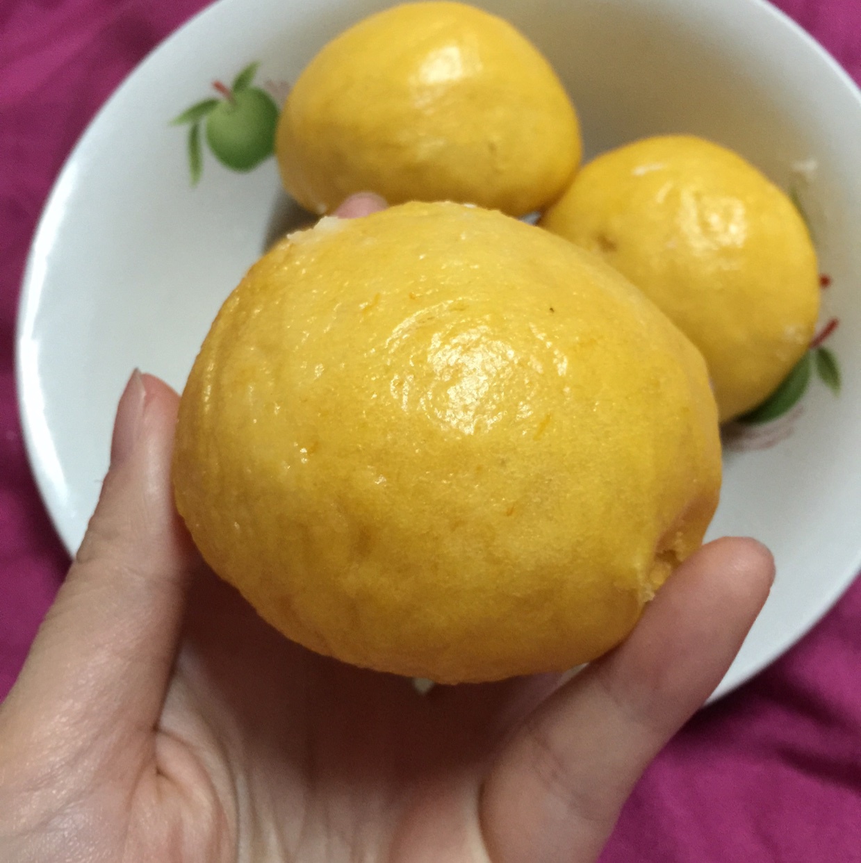 清甜南瓜馒头