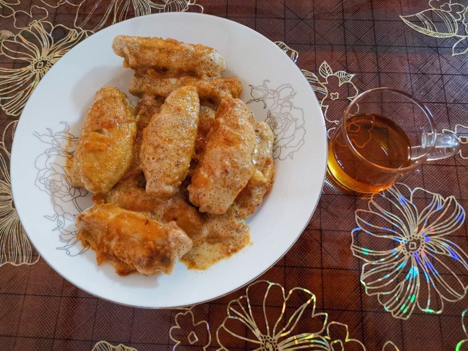金灿灿咸蛋黄焗鸡翅