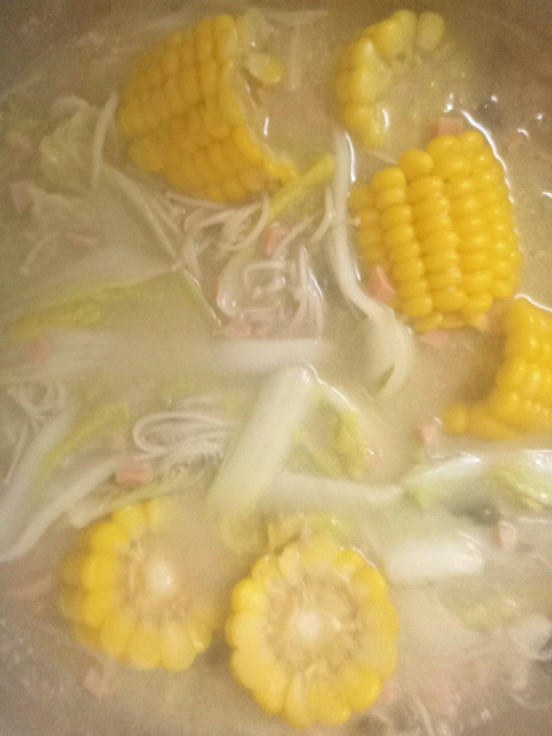 上汤娃娃菜@浓汤宝（鸡汤）