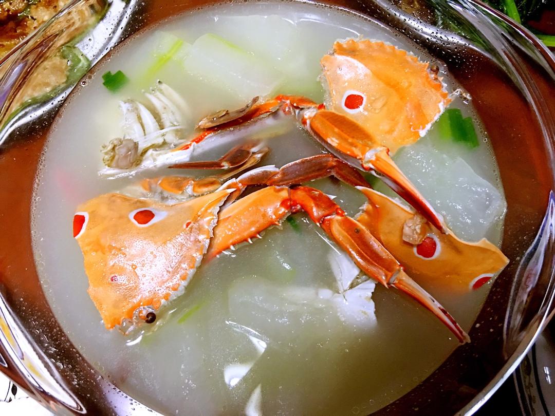 sherry_tu做的螃蟹冬瓜汤