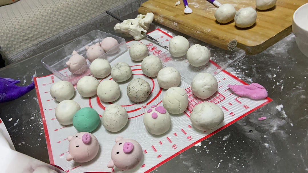 十二生肖卡通汤圆