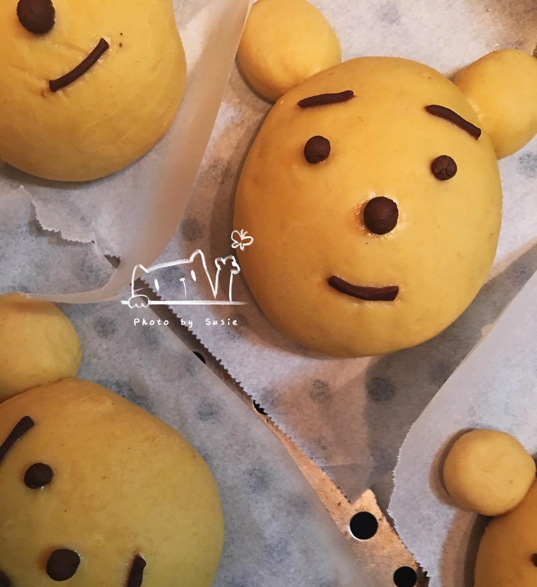 小熊维尼豆沙包