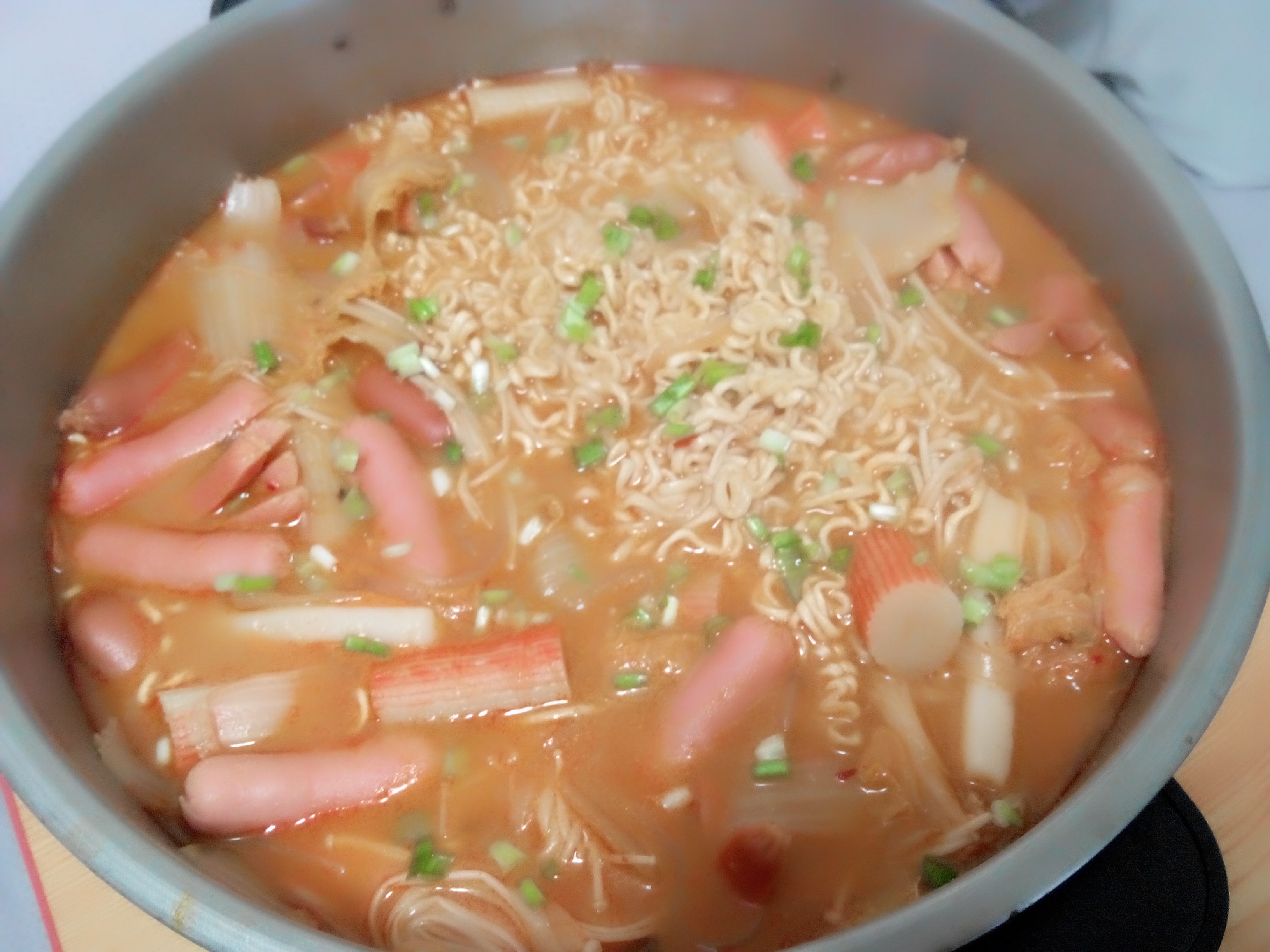 韩式芝士部队锅