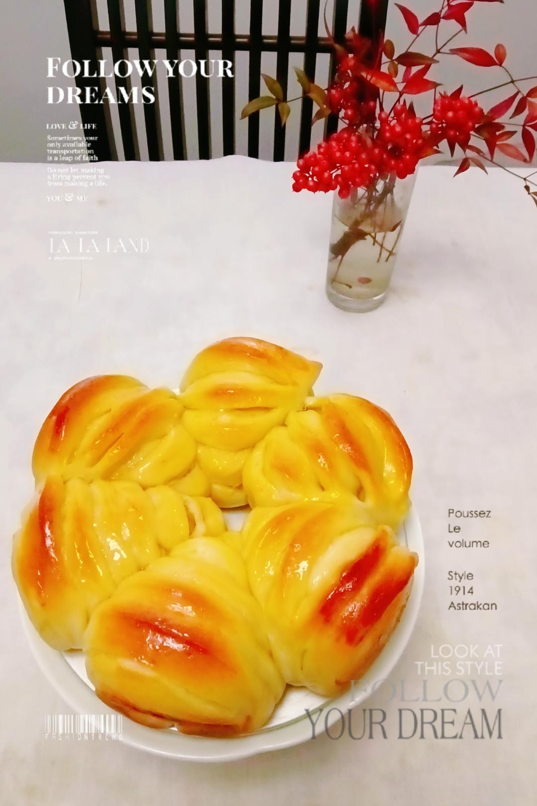 糖果夹心花朵面包（小美版）