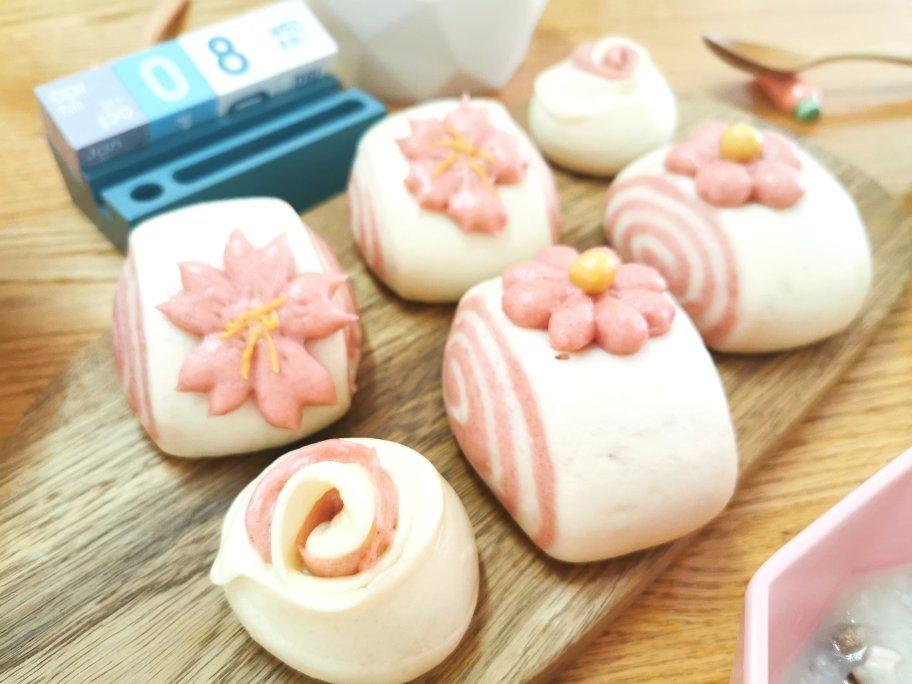 樱花馒头