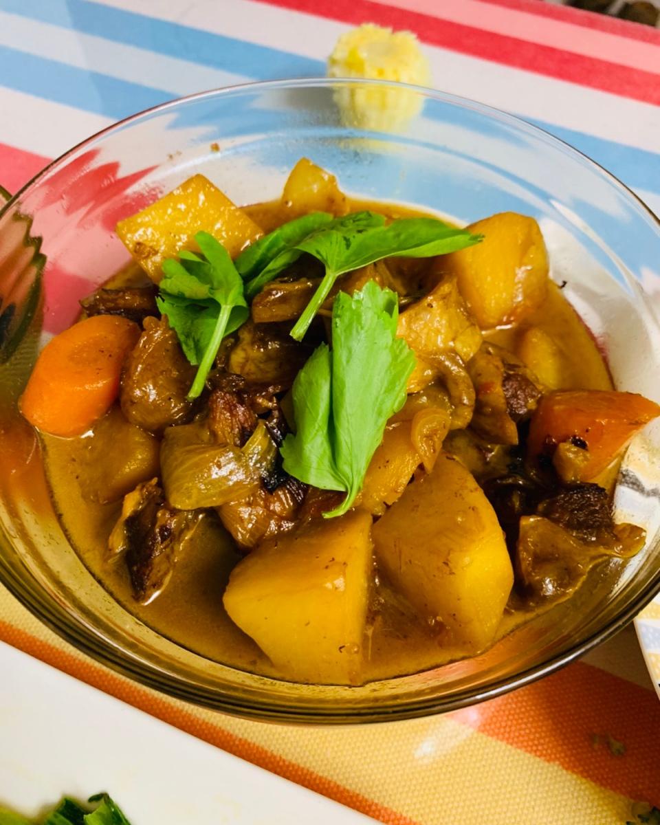 番茄土豆炖牛腩