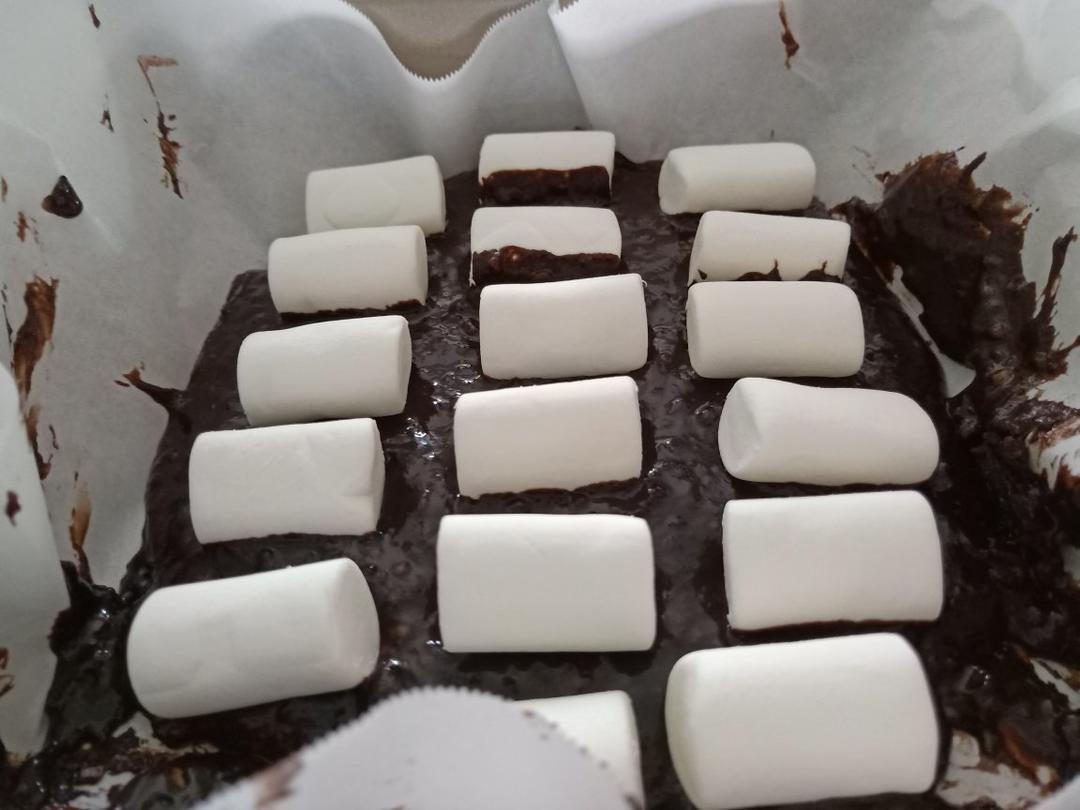 棉花糖布朗尼（无油）