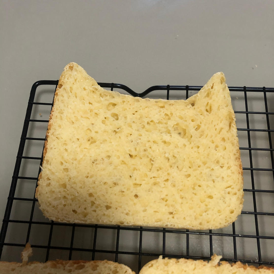 普通面粉做面包(面包机版)