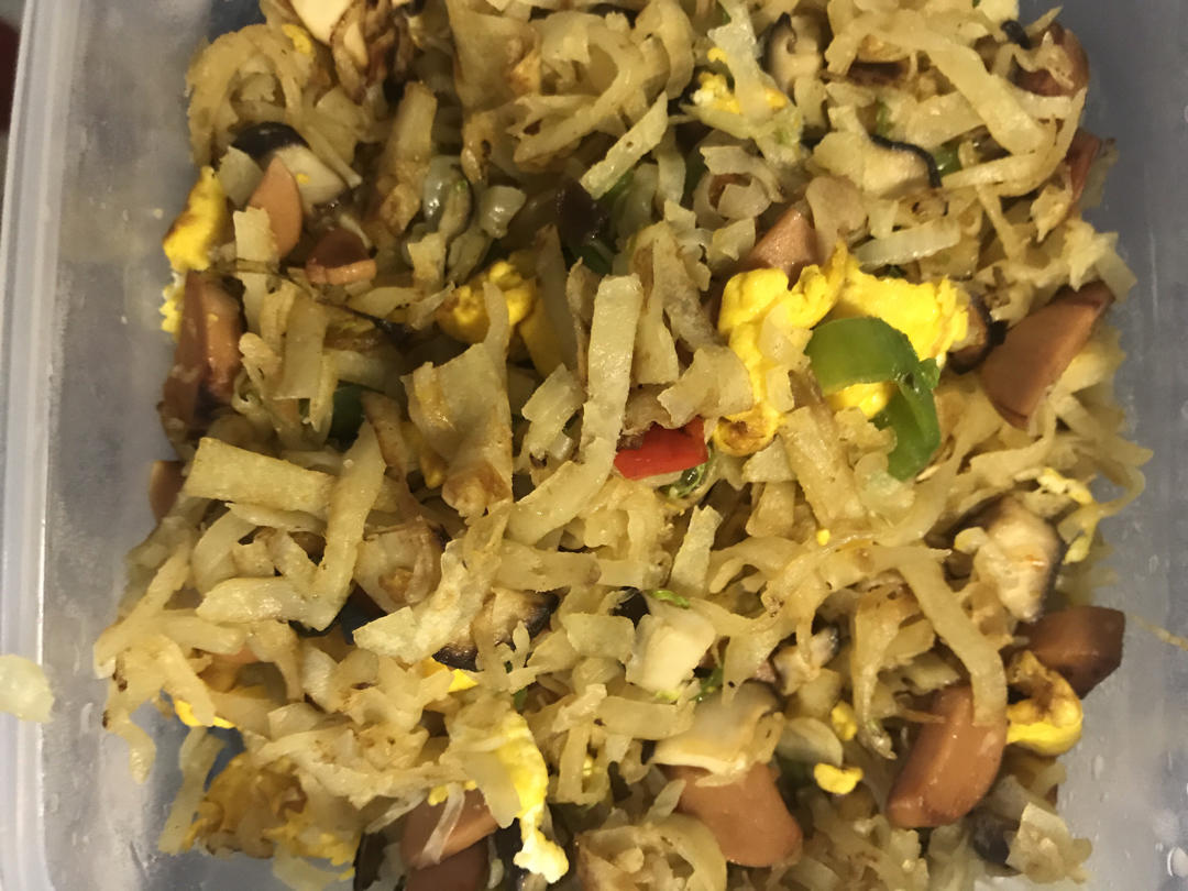 直击灵魂的炒饼丝~