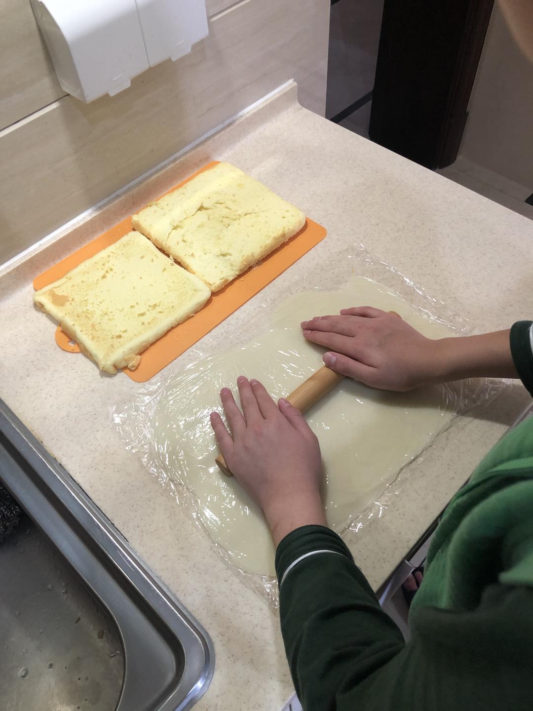 纯奶手撕吐司的做法 步骤1