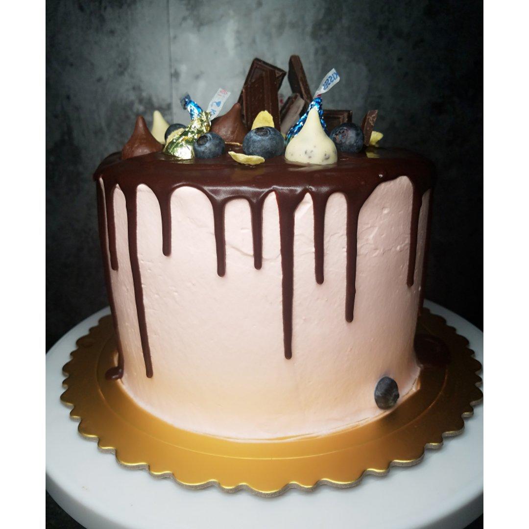 蛋糕淋面之一：甘那许淋面（详细解答淋面太稠的问题）