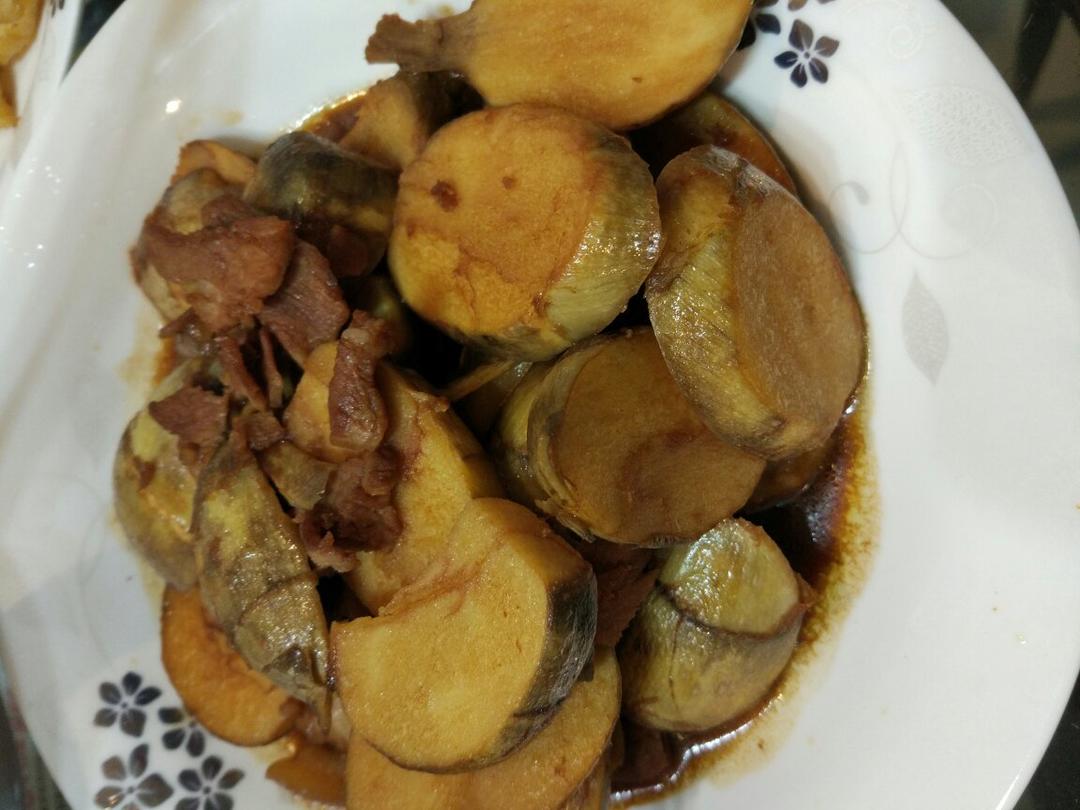 茨菇紅燒肉