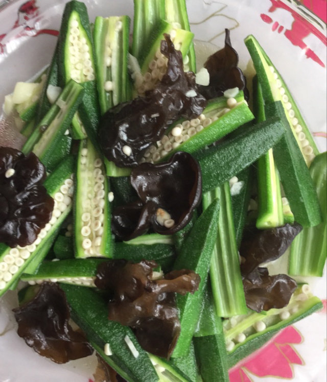 清炒秋葵